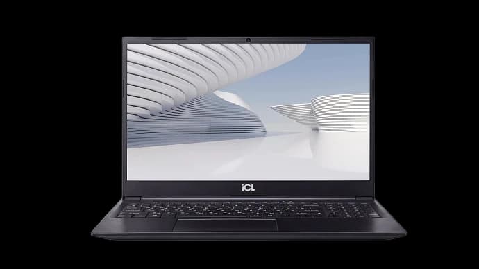 Ноутбук ICL RayBook S1510, вид спереди